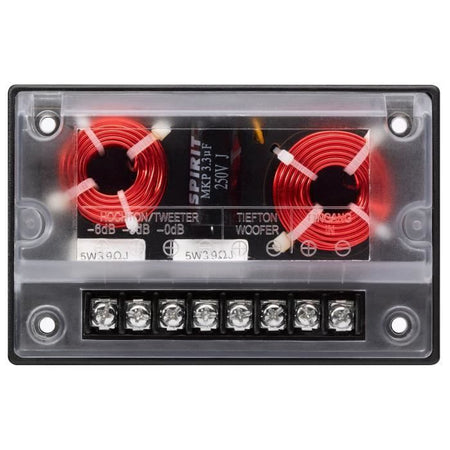 MTX TX665S Kit altoparlanti 16,5 cm 2 vie 90 W RMS 4O telaio in alluminio bobina tweeter al neodimio con cupola in seta TSV TIL