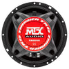 MTX TX665S Kit altoparlanti 16,5 cm 2 vie 90 W RMS 4O telaio in alluminio bobina tweeter al neodimio con cupola in seta TSV TIL