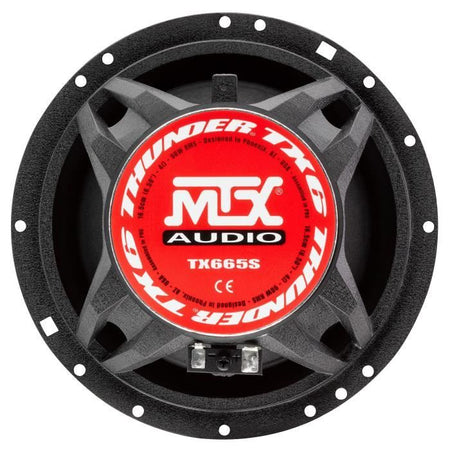 MTX TX665S Kit altoparlanti 16,5 cm 2 vie 90 W RMS 4O telaio in alluminio bobina tweeter al neodimio con cupola in seta TSV TIL