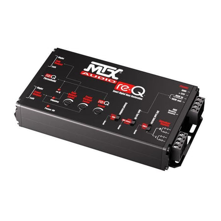 Ingressi di alto livello del processore di fascia alta alle uscite RCA - MTX AUDIO - re-Q