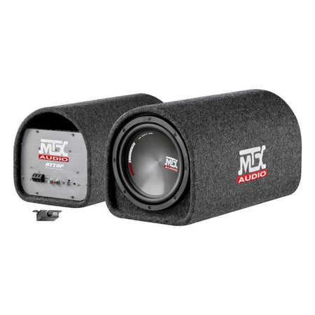Box valvolare attivo con subwoofer - MTX AUDIO - RTT8P - reflex da 20 cm e amplificatore in classe D filtro attivo 120 W RMS e telecomando