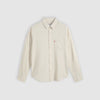 Levi's Camicia Uomo Sunset Pocket Panna in Lino e Cotone Standard Fit 857460197