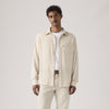 Levi's Camicia Uomo Sunset Pocket Panna in Lino e Cotone Standard Fit 857460197