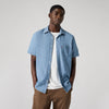 Levi's Camicia Uomo Sunset One Pocket Blu Chambray Manica Corta Cotone 866240062