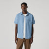Levi's Camicia Uomo Sunset One Pocket Blu Chambray Manica Corta Cotone 866240062