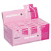 Preservativi Muchacho aromatizzati alla fragola colore rosa diametro comodo 54 mm x 20 pz con espositore