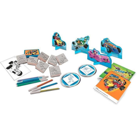 Casa da colorare - MULTIPRINT - 9945 - 7 timbri di Topolino