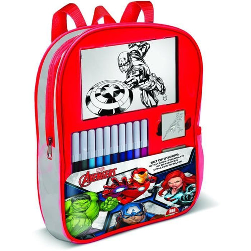 Zaino pieno - MULTIPRINT - 24873 - 4 francobolli Avengers
