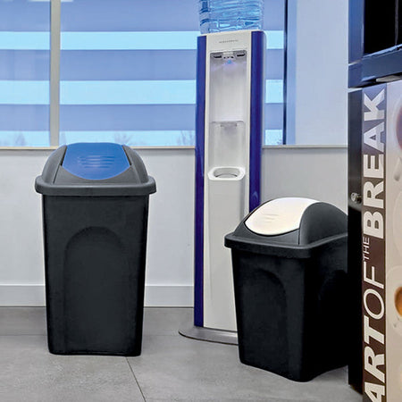 Bidone "Multipat" per immondizia con coperchio basculante