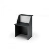 Composizione reception in melaminico da ufficio cm. 216x156x117h