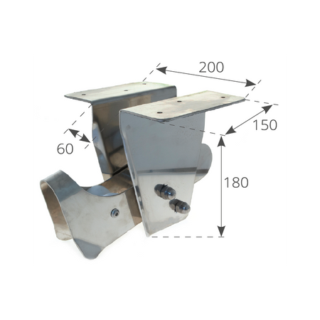 Musone Di Prua Inox Ad Incasso