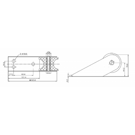 Musone Di Prua Inox Mm. 223