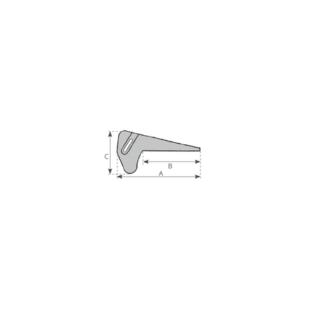 Musone Di Prua Inox Mm. 480