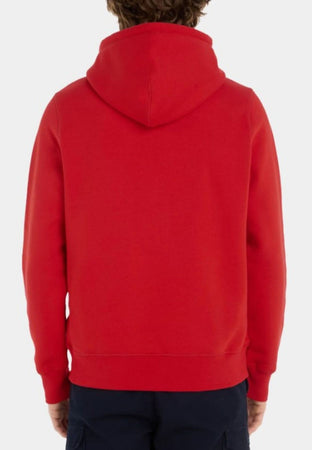 Tommy Hilfiger FELPA MONOGRAM APPLIQUE HOODIE da uomo