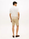 Bermuda uomo Tommy Hilfiger chino Denton beige con cintura interno gamba 24 cm MW0MW42349RBT