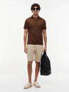 Polo uomo Tommy Hilfiger marrone in cotone mercerizzato interlock – Regular fit MW0MW42745GV0