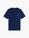 T-shirt uomo Tommy Hilfiger in cotone mercerizzato con logo ricamato – MW0MW43066DCC