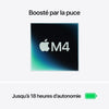 Apple - 13.6 MacBook Air M4 (2025) - 16 GB di RAM - 256 GB di spazio di archiviazione - CPU a 10 core - GPU a 8 core - Argento