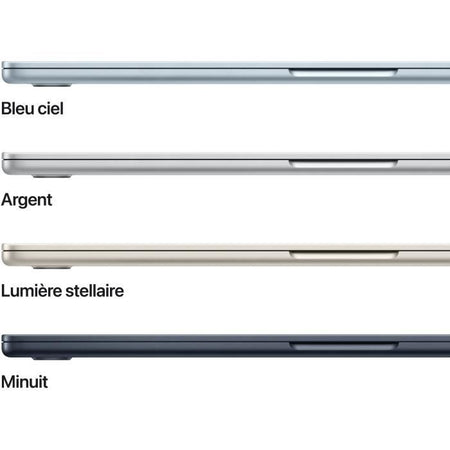 Apple - 15.3 MacBook Air M4 (2025) - 16 GB di RAM - 512 GB di spazio di archiviazione - CPU a 10 core - GPU a 10 core - Argento