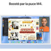 Apple iMac 24 schermo retina da 4,5K SSD da 256 GB 16 GB di RAM Chip M4 CPU a 10 core GPU a 10 core Blu (2024)