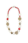 MYA ACCESSORIES | Collana a cerchi con perle