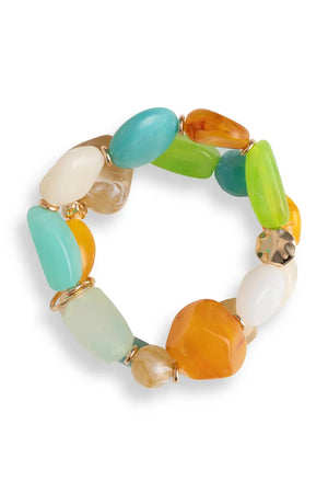 MYA ACCESSORIES | Bracciale elastico doppio filo