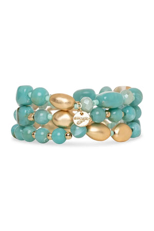 MYA ACCESSORIES | Bracciale elastico a tre linee