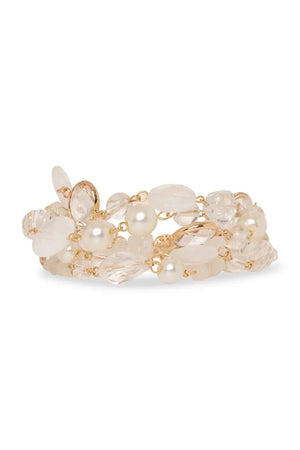 MYA ACCESSORIES | Bracciale multilinee vetro acrilico