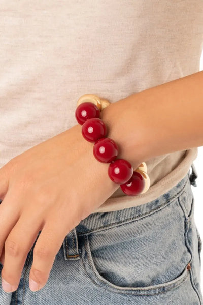 MYA ACCESSORIES | Bracciale elastico con sfere