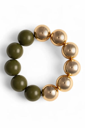 MYA ACCESSORIES | Bracciale elastico con sfere