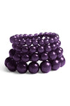MYA ACCESSORIES | Bracciale elastico multilinee con pietre