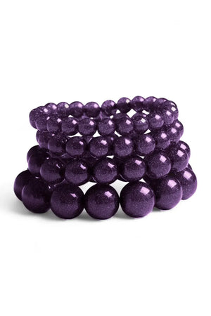 MYA ACCESSORIES | Bracciale elastico multilinee con pietre