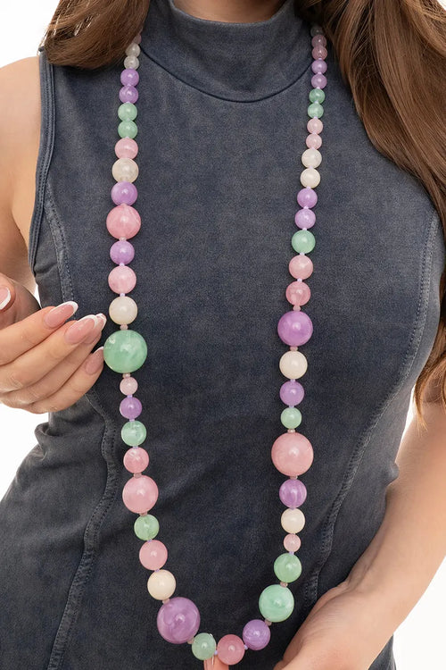 MYA ACCESSORIES | Collana lunga con sfere