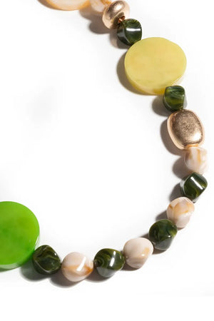 MYA ACCESSORIES | Collana resina cerchi
