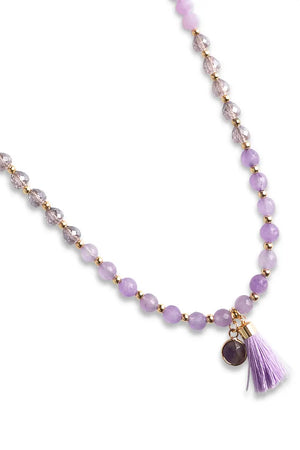 MYA ACCESSORIES | Collana lunga con pietre