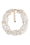 MYA ACCESSORIES | Collana multifilo vetro acrilico