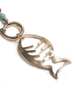 MYA ACCESSORIES | Collana pendente pesce