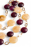MYA ACCESSORIES | Collana girocollo a catena cascata di pietre
