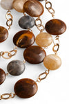 MYA ACCESSORIES | Collana girocollo a catena cascata di pietre