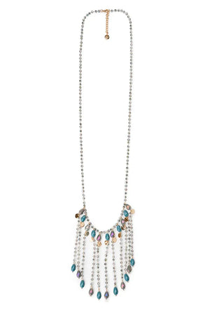 MYA ACCESSORIES | Collana con microcristalli azzurri