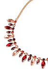 MYA ACCESSORIES | Collana girocollo a catena con pietre