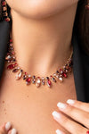 MYA ACCESSORIES | Collana girocollo a catena con pietre