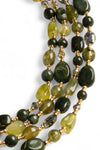 MYA ACCESSORIES | Collana a quattro fili con pietre in acrilico