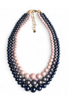 MYA ACCESSORIES | Collana a tre fili con sfere in acrilico