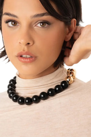 MYA ACCESSORIES | Collana girocollo con sfere