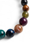 MYA ACCESSORIES | Collana girocollo con sfere in acrilico e vetro