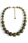 MYA ACCESSORIES | Collana girocollo con sfere in acrilico e vetro