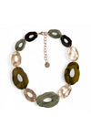 MYA ACCESSORIES | Collana girocollo in acrilico forme irregolari