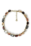 MYA ACCESSORIES | Collana in metallo colore oro con pietre