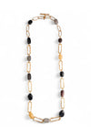 MYA ACCESSORIES | Collana lunga a catena con pietre